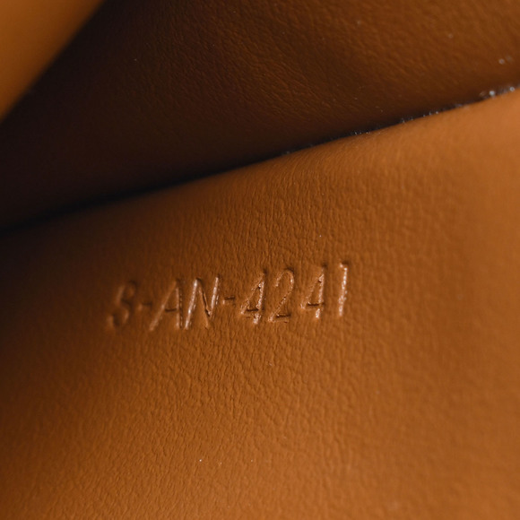 Celine Phone Pouch Triomphe Canvas Lambskin Tan - Picture 11 of 12